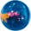 Ferplast Balls - Забавна котешка играчка - две мигащи топки с LED светлина, 4 см