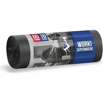 ANNA Торби за смет плътни черни 60л, 10бр (t-800011)