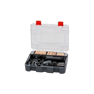 Sada pro stolaře na vrtaní otvorů pro kolíkové spoje TES SL2173616X 83ks