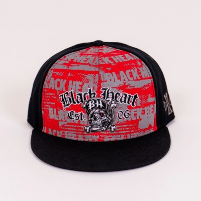 A BLACK HEART SNAPBACK BONES