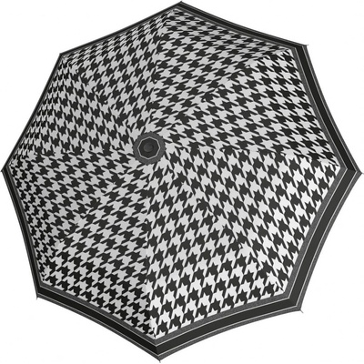 Doppler Havanna Fiber Black&White dámský ultralehký mini deštník 3