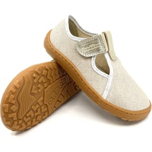 Froddo BarefootCanvas T-bar G1700423-1 gold shine