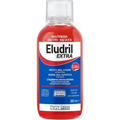 Eludril Extra Вода за уста, 300 ml