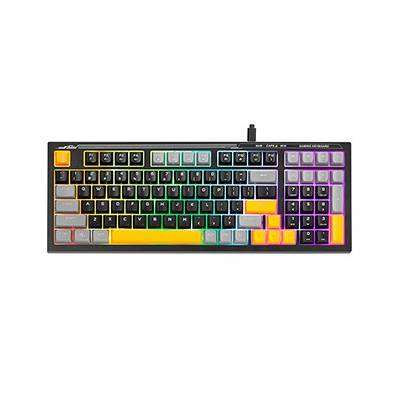 Marvo K638A, klávesnice US, herní, drátová (USB), černá, podsvícení