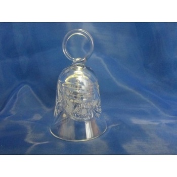 Bohemia Crystal Zvonek křišťálový broušený 10 cm 35003