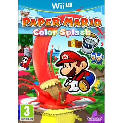 Nintendo Paper Mario Color Splash (Wii U)