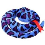 BEPPE Plush snake mascot blue boa 160cm 14022