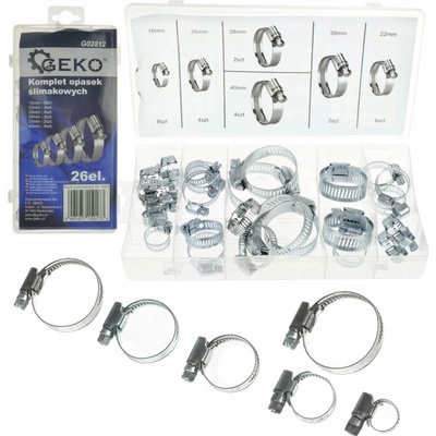 Sada hadicových spon 26ks G02812 GEKO – Zbozi.Blesk.cz