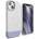 elago Glide Case - удароустойчив силиконов (TPU) калъф за iPhone 13 (мат-лилав)