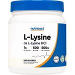 Nutricost L-Lysine, 500 g, Nutricost (57349 (178101) NC)