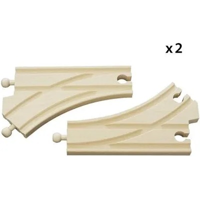 BRIO Дървени разклоняващи релси (33346)