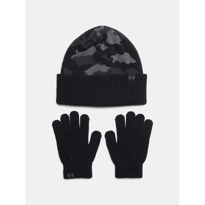 Under Armour Beanie/Glove Combo čierna