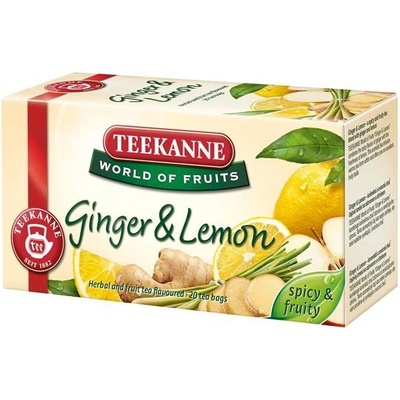 TEEKANNE World of Fruits zázvor citrón 20 x 1,75 g