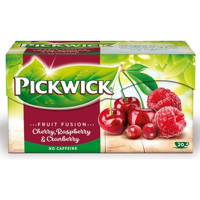 Pickwick Třešně s malinami a brusinkami ovocný čaj 20 x 2 g