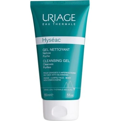 Uriage Hyséac Cleansing Gel почистващ гел за проблемна кожа на лицето и тялото 150 ml унисекс