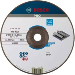 Bosch - Режещ диск за метал 230x22, 23 мм 2608600226 (2608600226)