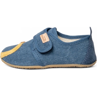 Living Kitzbühel Детски пантофи Living Kitzbühel Kid's Klettmodell Lutz Löwe Slippers - Indigo - размер 32 (EU) (702-4192-0318)