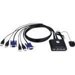 ATEN Превключвател KVM ATEN CS22U, 2x 1, USB (CS22U-AT) - xtreme