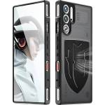 ZTE nubia Red Magic 9 Pro 5G Shield калъф с охлаждане - Liquid Silicone + PC, черен / сребрист