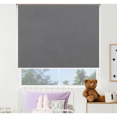 FOA Látková roleta, STANDARD, Temná oceľ, LM 061 130 x 150 cm