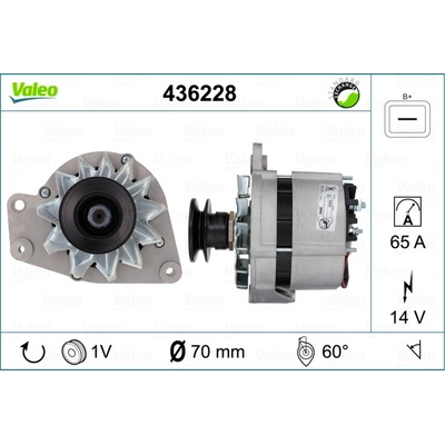 Alternátor VALEO 436228