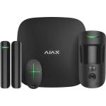 Ajax Systems 38175.66. BL1 Безжична алармена система StarterKit Cam Plus черен (Hub 2 Plus + MotionCam + DoorProtect + SpaceControl) (38175.66.BL1)