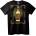 NOONEBRAND Тениска La Botella Бутилка - 3XL, Black