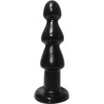 Passion labs Лепящо се нестандартно дилдо "potter black" 25 см