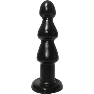 Passion labs Лепящо се нестандартно дилдо "potter black" 25 см