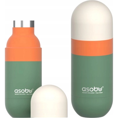Asobu Orb cestovní termoska Pastel green 420 ml