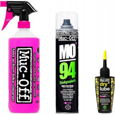 Muc-Off Wash Protect & Lube Dry Kit – Zboží Dáma