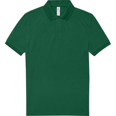 B&C My Polo 210 Piqué polo tričko zelené ivy