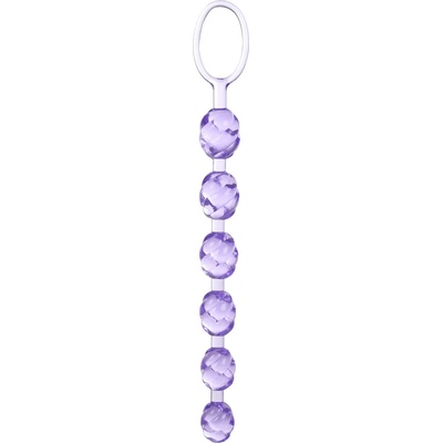 CalExotics Swirl Pleasure Beads Purple