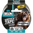 BISON Grizzly tape 10m Stříbrná