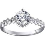 Silenti Jewelry Сребърен пръстен "Контраст" - 8 - 57мм (18.1мм диам. )