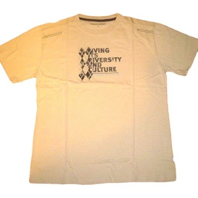 Wolf pánské tričko S21332 béžové