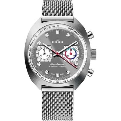 Edox Мъжки часовник EDOX Sportsman Automatic Chrono Set 08202-3G-GIN (08202-3G-GIN)