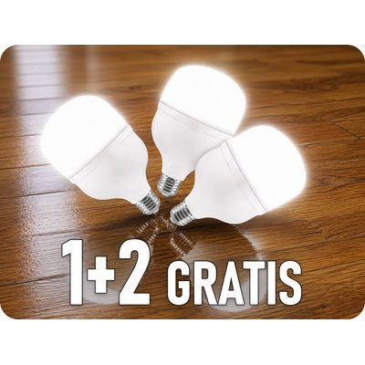V-TAC LED žiarovka E27/E40, T120, 40W, 4320lm, 160°, IP20, 1+2 Denná biela
