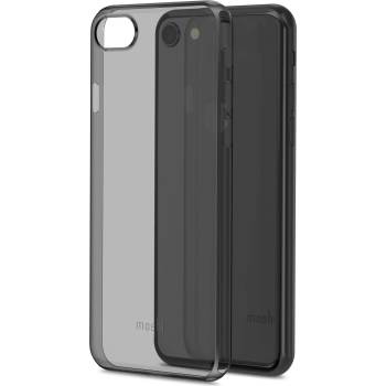 Image 1 of Moshi SuperSkin - тънък силиконов (TPU) калъф (0.35 mm) за iPhone SE (2020), iPhone 8, iPhone 7 (черен-прозрачен)