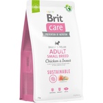 Brit Dog Sustainable Adult Small Breed Chicken & Insect - Храна за дребни породи с Пилешко и Насекоми, 7 кг