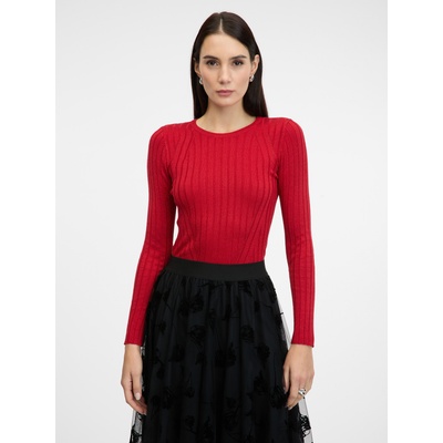 Orsay Червена дамска тениска с дълъг ръкав ORSAY Orsay | Cherven | ЖЕНИ | XS