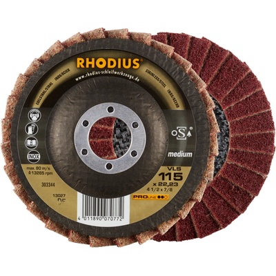 Rhodius Lamelový brusný kotouč 115 mm 303344