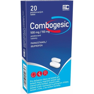 COMBOGESIC 500MG/150MG TBL FLM 20