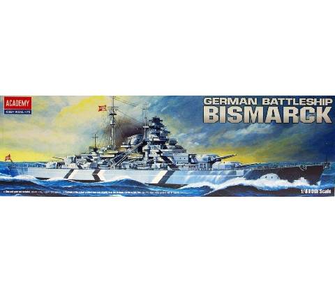 Academy Bismarck 1:800