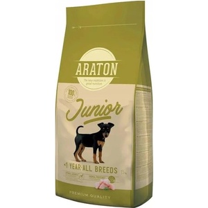 ARATON Dog Junior All Breeds Poultry 15+1 kg
