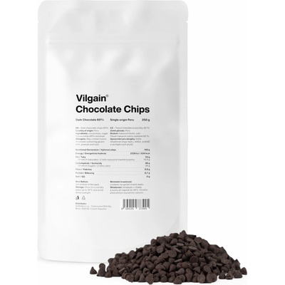 Vilgain hobliny horká čokoláda 250 g