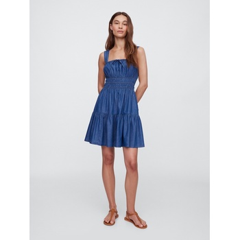 GAP Chambray мини рокли GAP GAP | Sin | ЖЕНИ | XXS