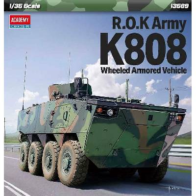 Academy ROK Army K808 Wheeled Armored Vehicle 1:35