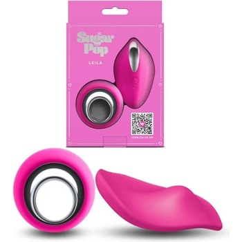 Стимулатор за бельо с дистанционно, смарт - Sugar Pop Leila Pink (NSTOYS1026)