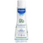 Mustela Нежен измиващ гел Mustela - За коса и тяло, 200 ml - baby